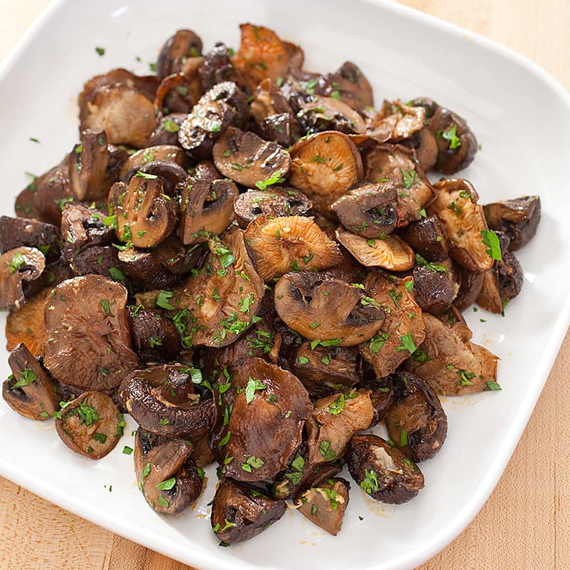 SMOKED GARLIC MASHROOM